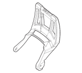 Ручка тормоза Stiga 323455014/0 для SP466/526