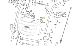 Кнопка управления дефлектором STIGA 118820659/0 для ST6276